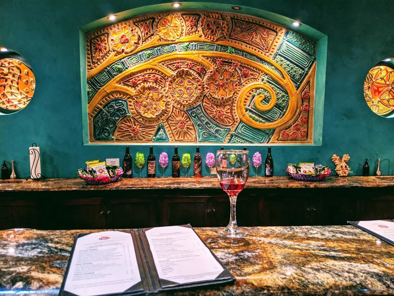 The grounds and tasting room at Wimberley Valley Winery